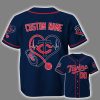 Personalized Twins Nurse Heartbeat Baseball Jersey 2025