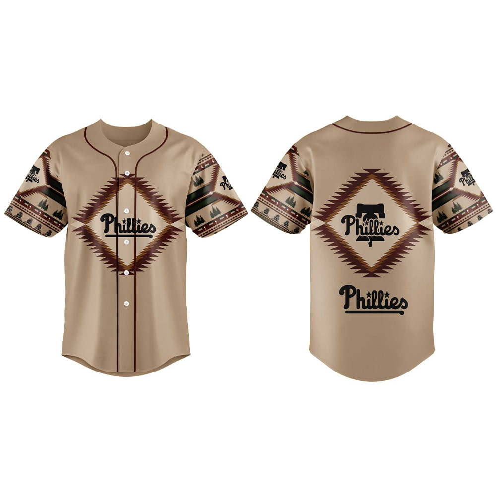 Phillies 2025 Native American Heritage Jersey Phillies 2025 Native American Heritage Jersey