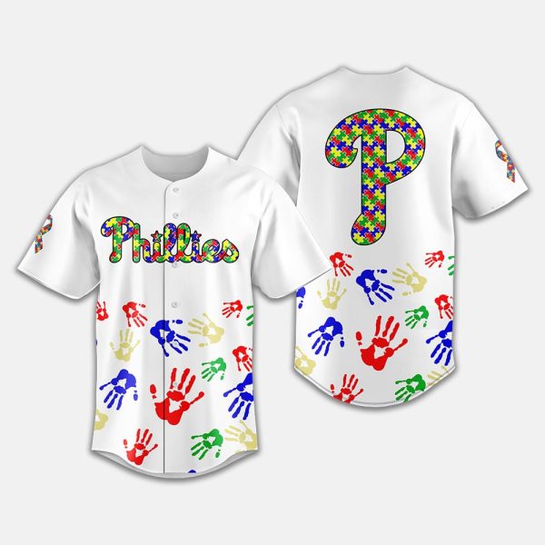 Phillies Autism Awareness Special Edition 2025 Jersey