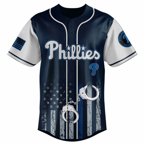 Phillies Law Enforcement Appreciation Day Jersey 2025 2