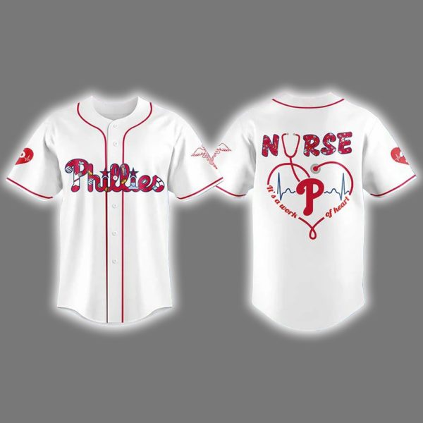 Phillies Nurses Night 2025 Jersey