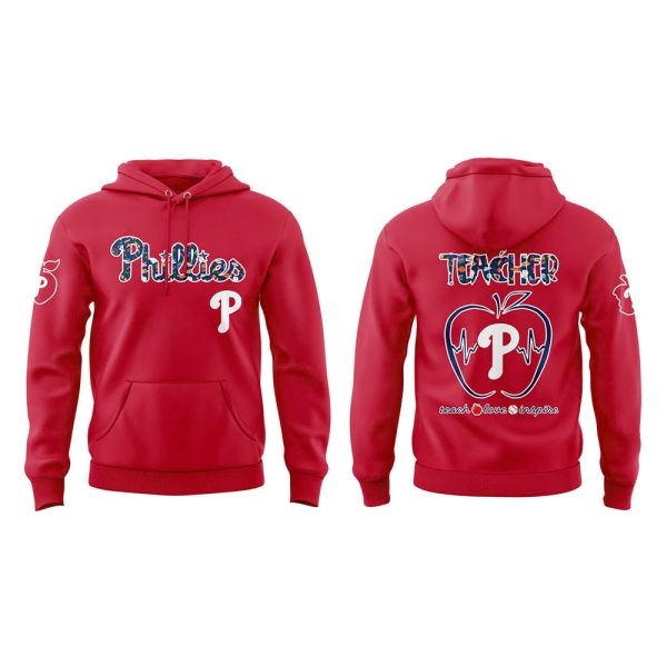 Phillies Teacher Appreciation Night 2025 Hoodie Joggers Cap