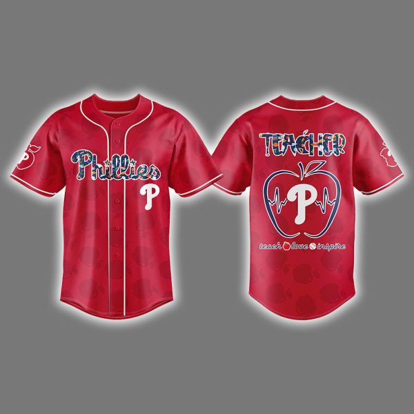 Phillies Teacher Appreciation Night 2025 Jersey