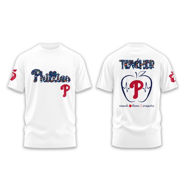 Phillies Teacher Appreciation Night 2025 Shirt 2