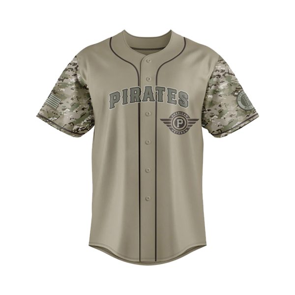 Pirates Veteran US 2025 Baseball Jersey 2
