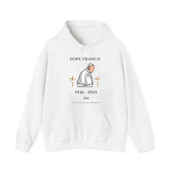 Pope Francis 1936 2025 God Never Tires Of Forgiving Us Shirt 2