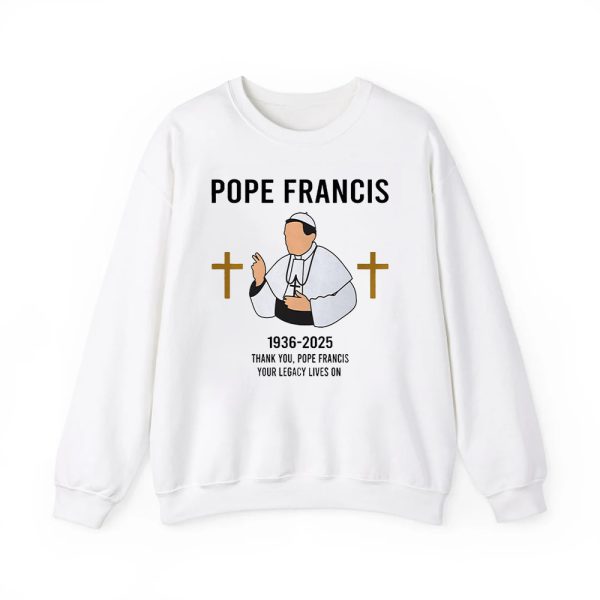 Pope Francis 1936 2025 Thank You Your Legacy Lives On Shirt 3