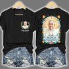 Pope Francis In Loving Memory Two Sided Shirt 2
