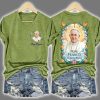 Pope Francis In Loving Memory Two Sided Shirt 3