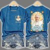 Pope Francis In Loving Memory Two Sided Shirt 4