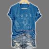Pope Francis Never Let The Light Of Hope Go Out Shirt 3