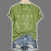 Pope Francis Never Let The Light Of Hope Go Out Shirt 4