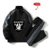 Raiders Football Unisex Style Versatile Sport Set Jacket And Pants 2