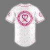 Rangers Breast Cancer Awareness Night 2025 Jersey 3