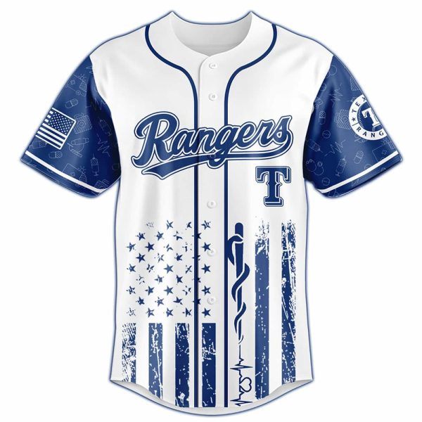 Rangers Emergency Medical Technician Appreciation Night Jersey 2025 2