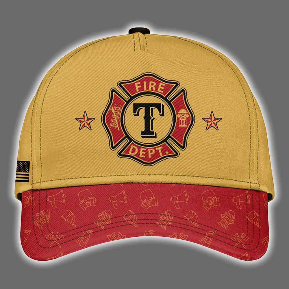 Rangers Firefighter Appreciation Night Hat 2025 Rangers Firefighter Appreciation Night Hat 2025