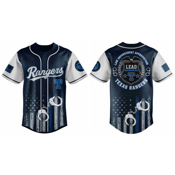 Rangers Law Enforcement Appreciation Day Jersey 2025