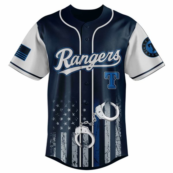 Rangers Law Enforcement Appreciation Day Jersey 2025 2