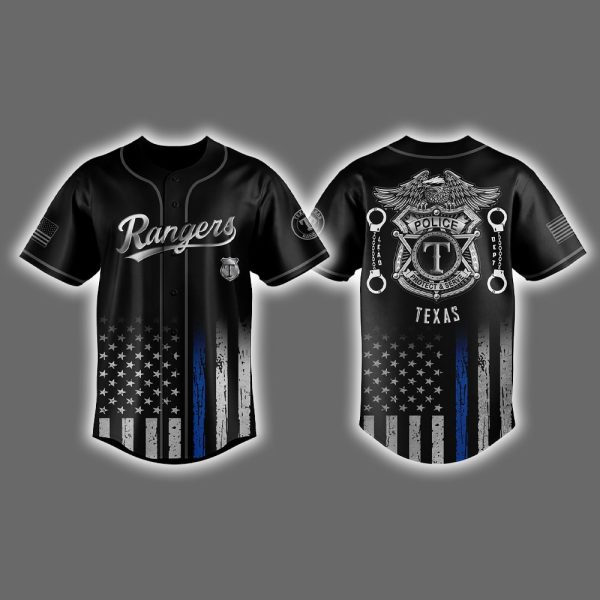 Rangers Law Enforcement Night Jersey 2025