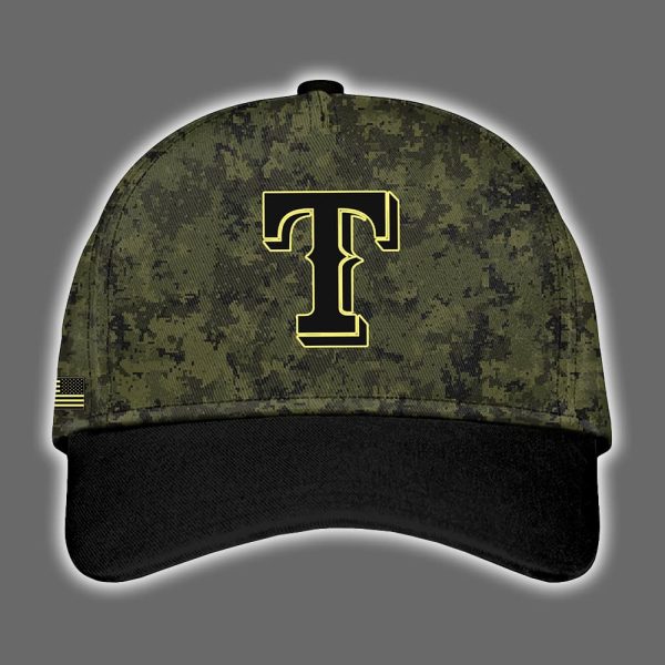 Rangers Military Appreciation Month Hat 2025