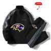 Ravens Football Unisex Style Versatile Sport Set Jacket And Pants 2