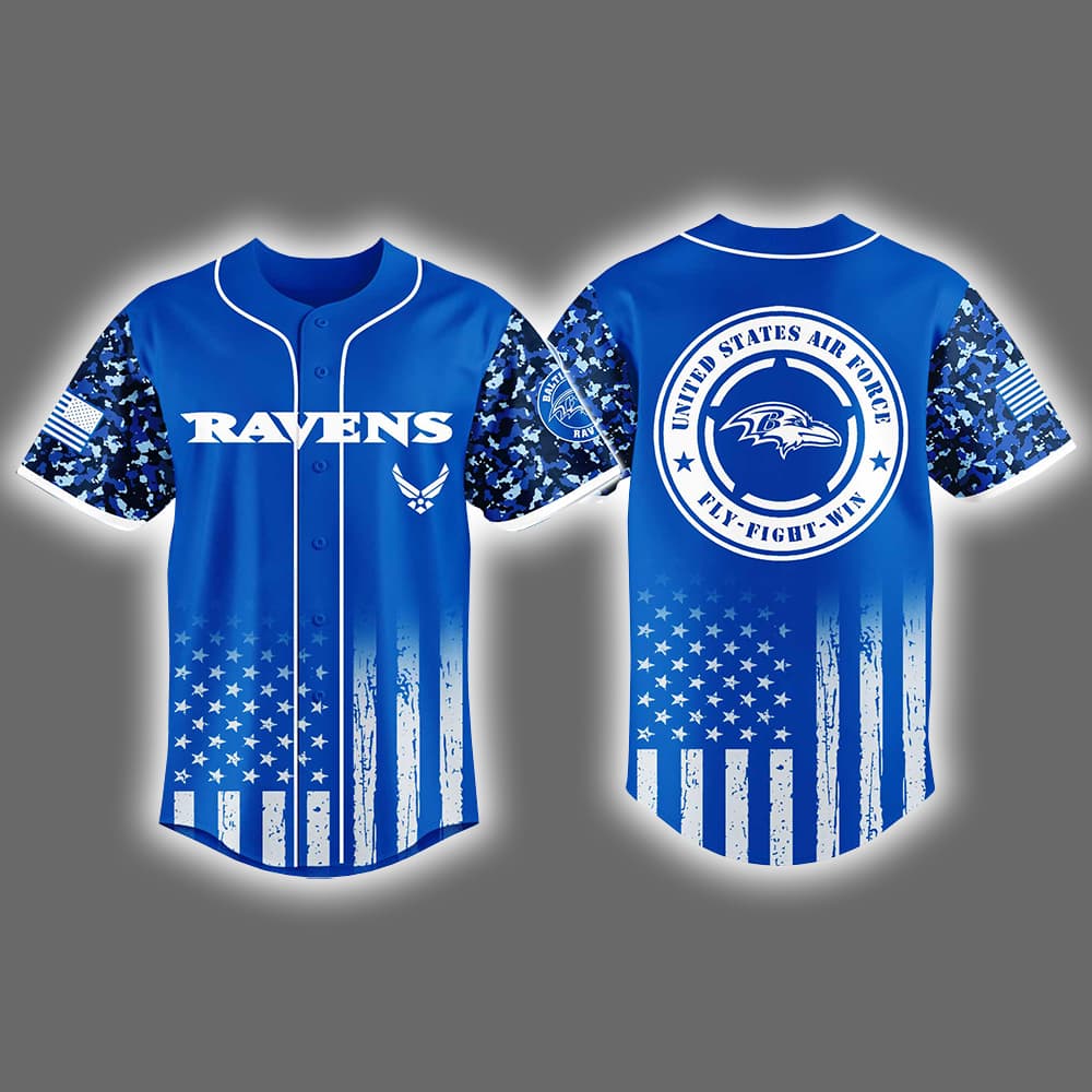 Ravens United States Air Force Military Appreciation Night Jersey 2025 Ravens United States Air Force Military Appreciation Night Jersey 2025