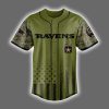 Ravens United States Army Military Appreciation Night Jersey 2025 2