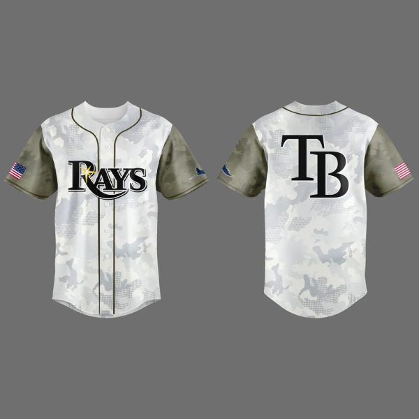 Rays 2025 Armed Forces Day Jersey