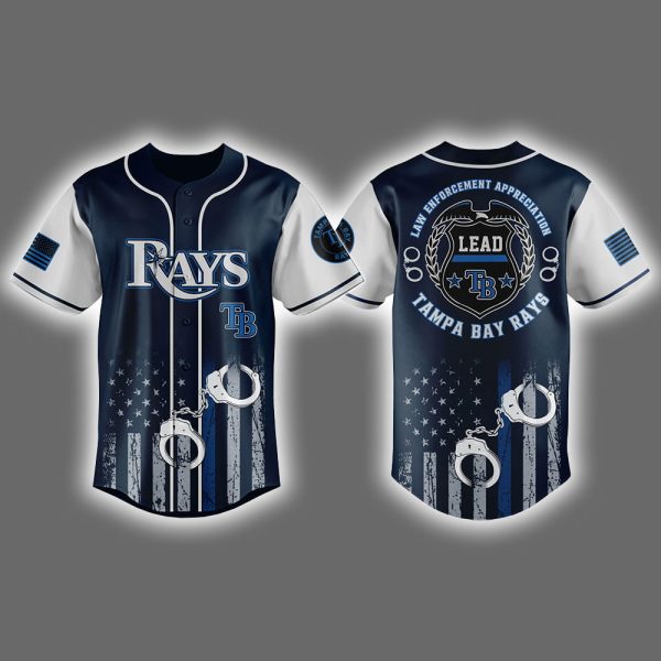 Rays Law Enforcement Appreciation Day Jersey 2025
