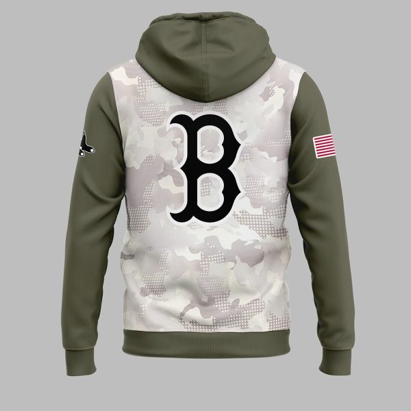 Red Sox 2025 Armed Forces Day Hoodie 3