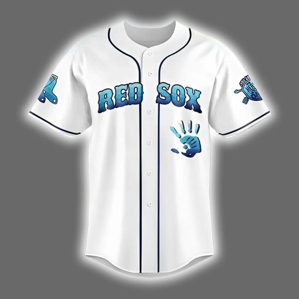 Red Sox 2025 Happy Fathers Day Jersey 2