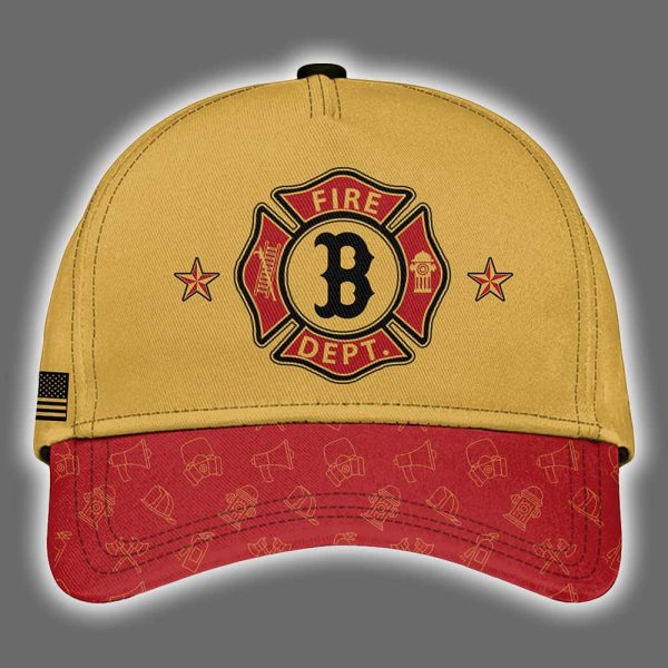 Red Sox Firefighter Appreciation Night Hoodie 2025 2