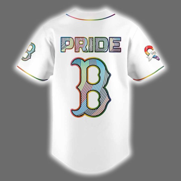 Red Sox LGBTQ Pride Night 2025 Jersey 3
