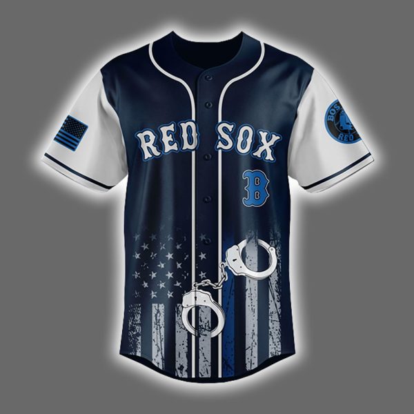 Red Sox Law Enforcement Appreciation Day Jersey 2025 2