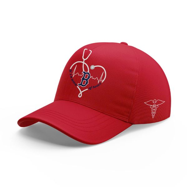 Red Sox Nurses Night 2025 Hoodie Joggers Cap 2