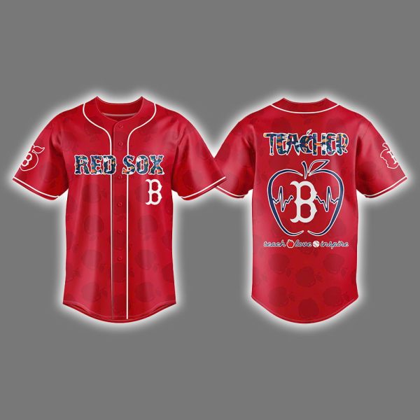Red Sox Teacher Appreciation Night 2025 Jersey