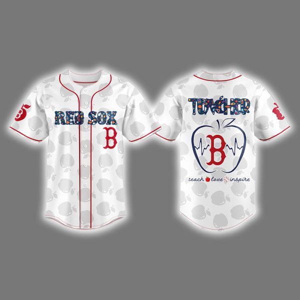Red Sox Teacher Appreciation Night 2025 Jersey 2