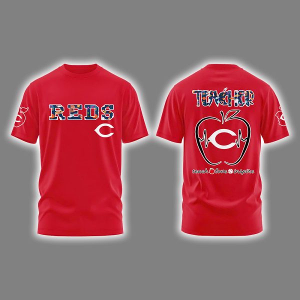 Reds Teacher Appreciation Night 2025 Shirt 2