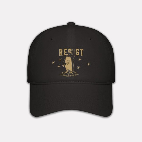 Resist Penguin Baseball Cap