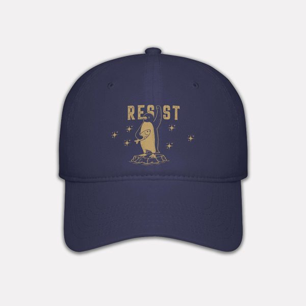 Resist Penguin Baseball Cap 3