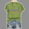 Retro Are you American No Im Californian Print T Shirt 4