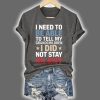 Retro I Need To Be Able To Tell My Grandchildren I Did Not Stay Silent Print T Shirt 4