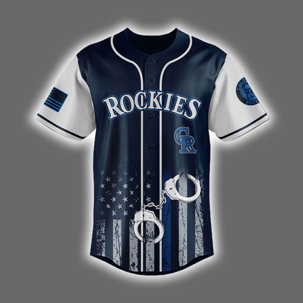 Rockies Law Enforcement Appreciation Day Jersey 2025 2