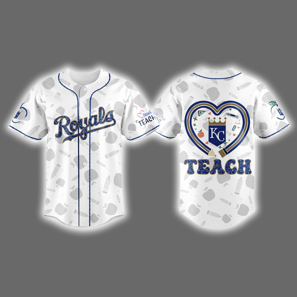 Royals 2025 Teacher Appreciation Jersey Royals 2025 Teacher Appreciation Jersey