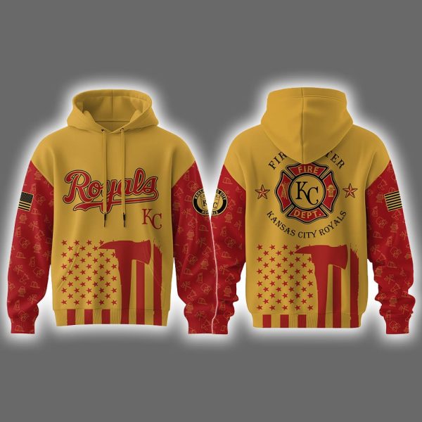 Royals Firefighter Appreciation Night Hoodie 2025