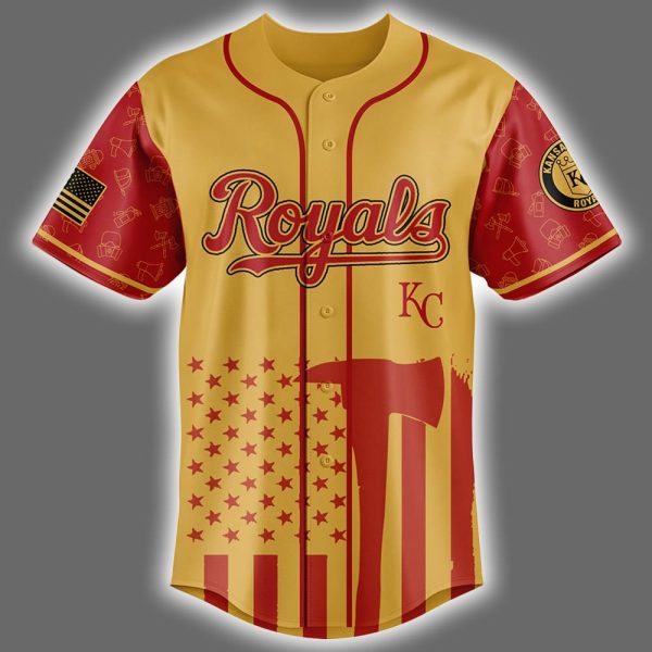 Royals Firefighter Appreciation Night Jersey 2025 2