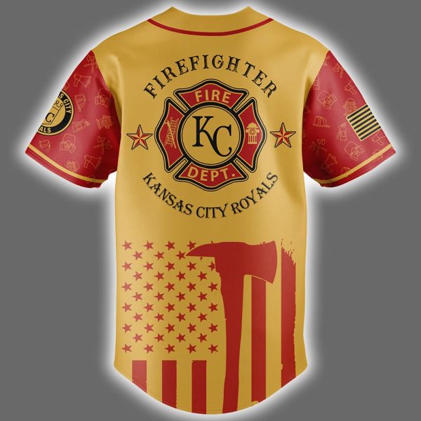 Royals Firefighter Appreciation Night Jersey 2025 3