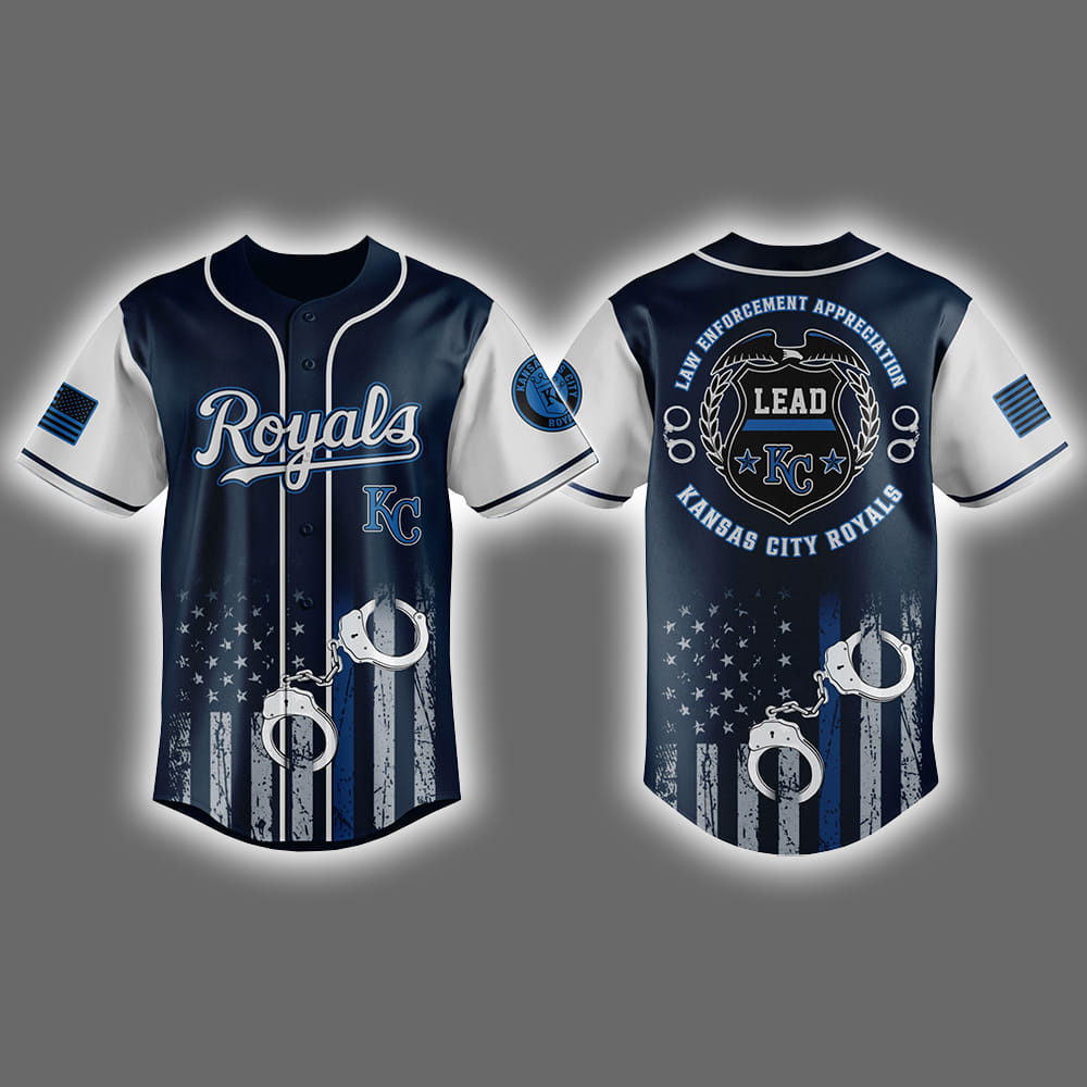 Royals Law Enforcement Appreciation Day Jersey 2025 Royals Law Enforcement Appreciation Day Jersey 2025