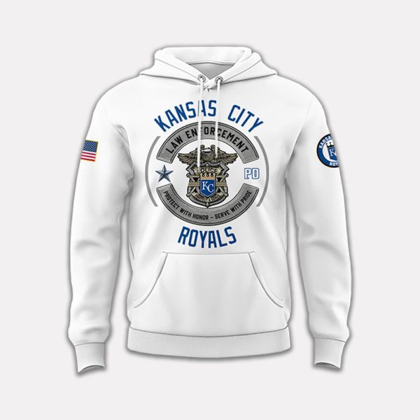 Royals National Law Enforcement Appreciation Day 2025 Hoodie 2