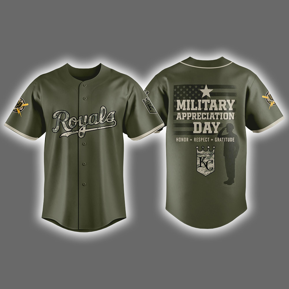 Royals National Military Appreciation Day Jersey 2025 Royals National Military Appreciation Day Jersey 2025